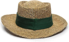 OC Sports STW-100B 2’’ Removable Chino Twill Hat Band - Dark Green - Forest / One Size Fits Most