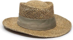 OC Sports STW-100B 2’’ Removable Chino Twill Hat Band - Khaki - Khaki / One Size Fits Most