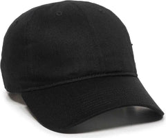 OC Sports TAC-500 Adjustable Cap - Black - Black / 6 7/8’’ - 7 1/2’’