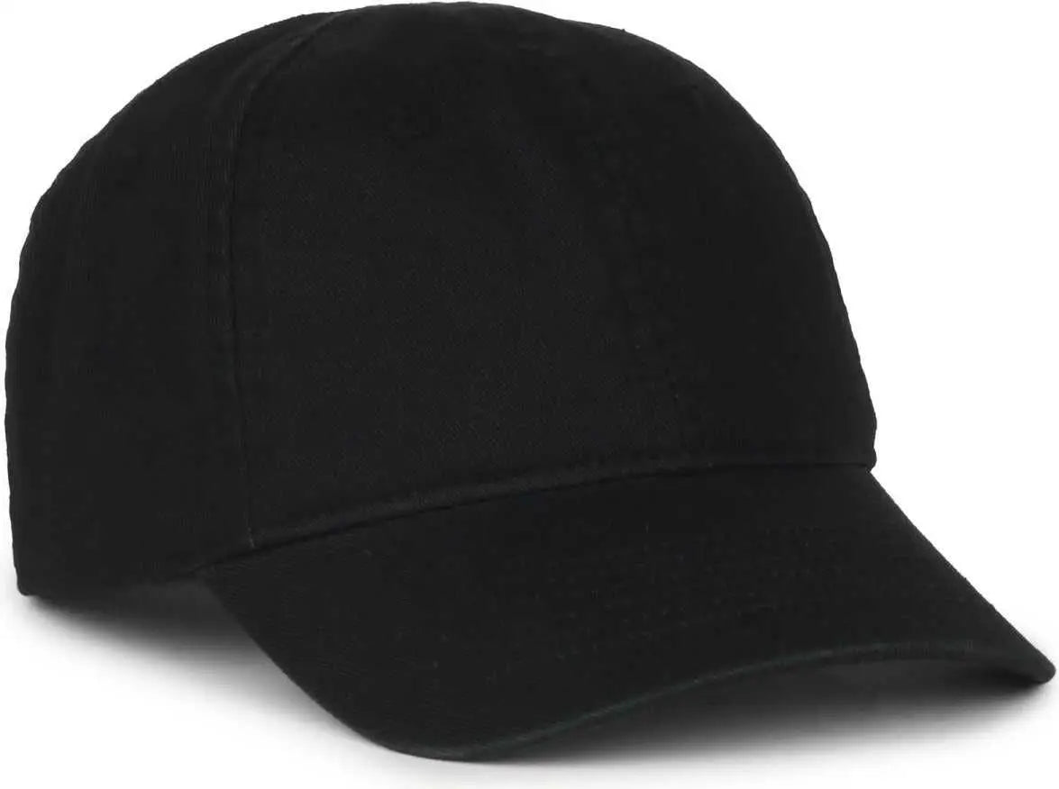 OC Sports TDL-116 Toddler Unstructured Garment Washed Cap - Black - Black / Toddler