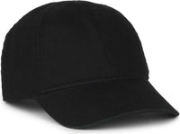 OC Sports TDL-116 Toddler Unstructured Garment Washed Cap - Black - Black / Toddler