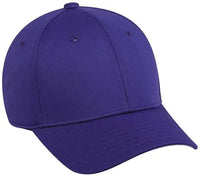 OC Sports TGS1925X Bamboo Charcoal Cap - Purple - Purple / 6 3/8’’ - 6 3/4’’