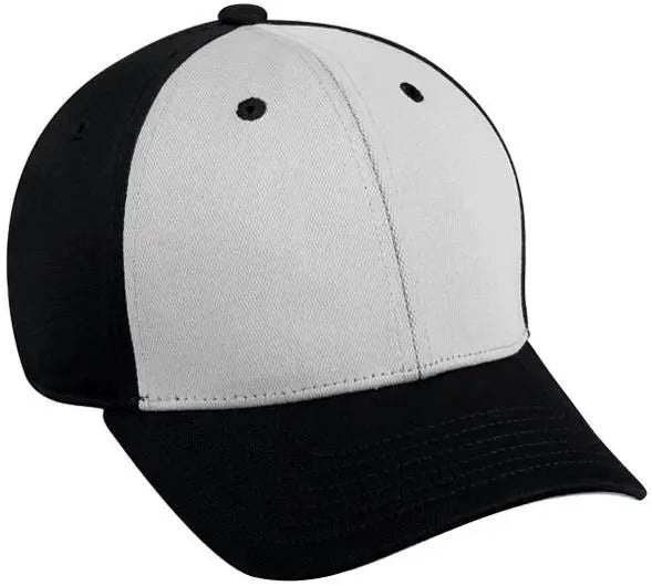 OC Sports TGS1925X Polyester with Bamboo Proflex Cap - Light Gray Black Black - Gray Black / 6 3/8’’ - 6 3/4’’