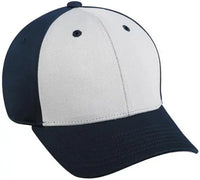 OC Sports TGS1925X Polyester with Bamboo Proflex Cap - Light Gray Navy Navy - Gray Navy / 6 3/4’’ - 7 1/8’’