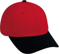 OC Sports TGS1925X Polyester with Bamboo Proflex Cap - Red Black - Red Black / 6 3/8’’ - 6 3/4’’