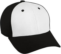 OC Sports TGS1925X Polyester with Bamboo Proflex Cap - White Black Black - White Black / 7’’ - 7 3/8’’
