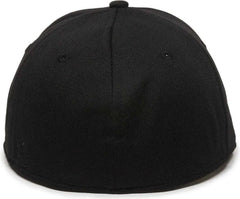 OC Sports TGS1930X Proflex Bamboo Charcoal Flat Visor Cap - Black