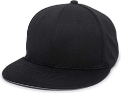 OC Sports TGS1930X Proflex Bamboo Charcoal Flat Visor Cap - Black