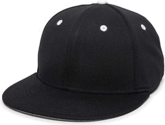 OC Sports TGS1930X Proflex Bamboo Charcoal Flat Visor Cap - Black White