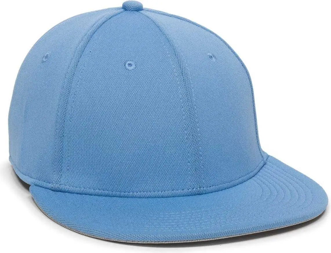 OC Sports TGS1930X Proflex Bamboo Charcoal Flat Visor Cap Col Blue Columbia Blue / 6 3/8’’ 6 3/4’’