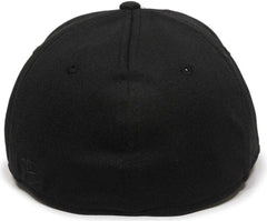 OC Sports TGS1930X Proflex Bamboo Charcoal Flat Visor Cap - Columbia Blue Black