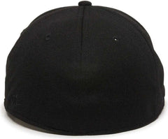 OC Sports TGS1930X Proflex Bamboo Charcoal Flat Visor Cap - Gold Black