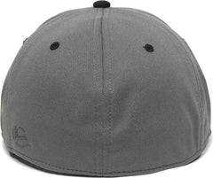 OC Sports TGS1930X Proflex Bamboo Charcoal Flat Visor Cap - Grap Black