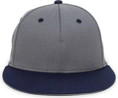 OC Sports TGS1930X Proflex Bamboo Charcoal Flat Visor Cap - Grap Navy