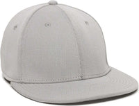 OC Sports TGS1930X Proflex Bamboo Charcoal Flat Visor Cap - Light Gray - Light Gray / 6 3/8’’ - 6 3/4’’