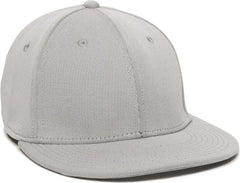 OC Sports TGS1930X Proflex Bamboo Charcoal Flat Visor Cap - Light Gray - Light Gray / 6 3/8’’ - 6 3/4’’