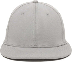 OC Sports TGS1930X Proflex Bamboo Charcoal Flat Visor Cap - Light Gray