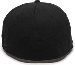 OC Sports TGS1930X Proflex Bamboo Charcoal Flat Visor Cap - Lt Gray Bk