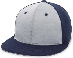 OC Sports TGS1930X Proflex Bamboo Charcoal Flat Visor Cap - Lt Gray Ny