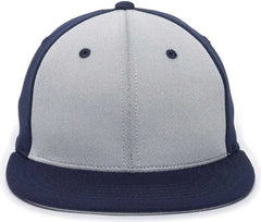 OC Sports TGS1930X Proflex Bamboo Charcoal Flat Visor Cap - Lt Gray Ny