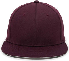 OC Sports TGS1930X Proflex Bamboo Charcoal Flat Visor Cap - Maroon