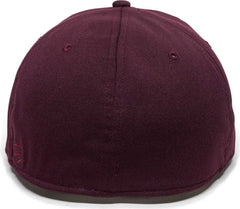 OC Sports TGS1930X Proflex Bamboo Charcoal Flat Visor Cap - Maroon
