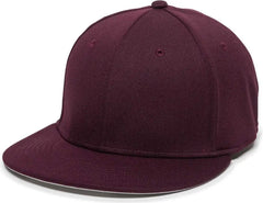 OC Sports TGS1930X Proflex Bamboo Charcoal Flat Visor Cap - Maroon