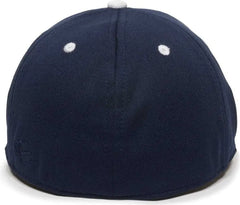 OC Sports TGS1930X Proflex Bamboo Charcoal Flat Visor Cap - Navy White