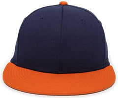 OC Sports TGS1930X Proflex Bamboo Charcoal Flat Visor Cap - Ny Orange