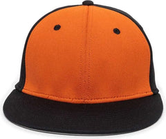 OC Sports TGS1930X Proflex Bamboo Charcoal Flat Visor Cap - Orange Bk