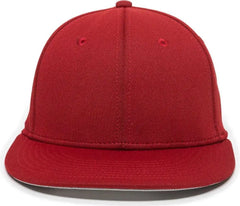 OC Sports TGS1930X Proflex Bamboo Charcoal Flat Visor Cap - Red