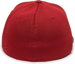 OC Sports TGS1930X Proflex Bamboo Charcoal Flat Visor Cap - Red
