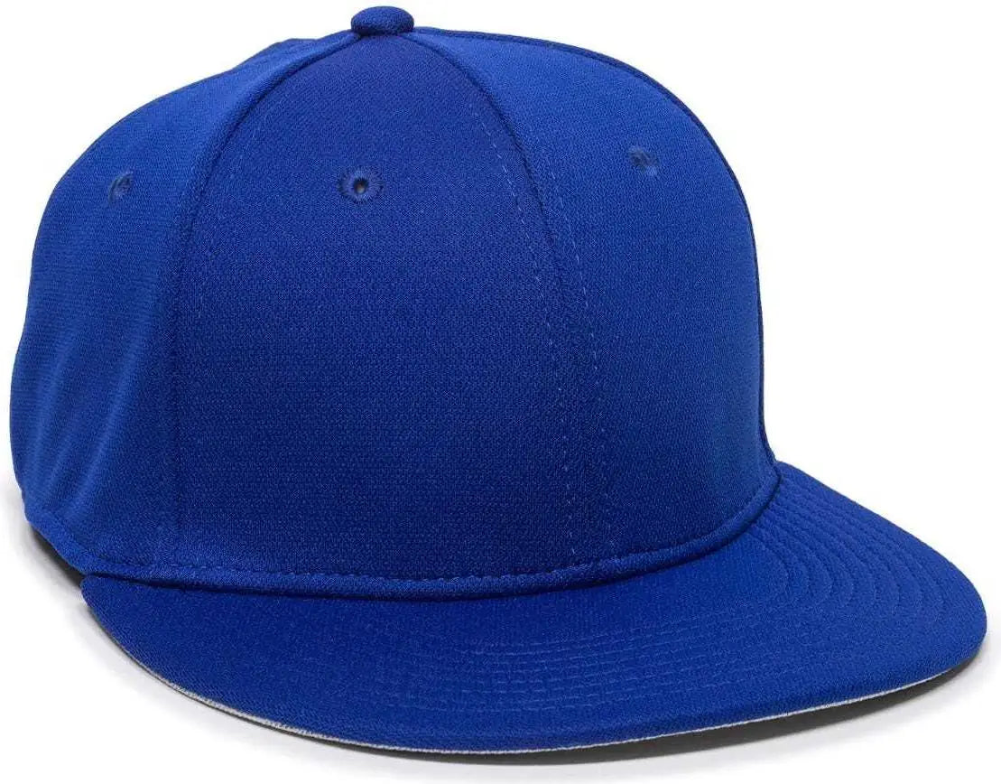 OC Sports TGS1930X Proflex Bamboo Charcoal Flat Visor Cap - Royal - Royal / 6 3/8’’ - 6 3/4’’