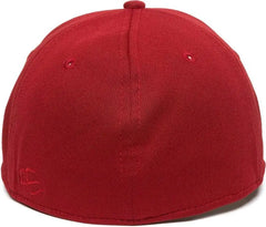 OC Sports TGS1930X Proflex Bamboo Charcoal Flat Visor Cap - Wh Red Red