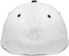 OC Sports TGS1930X Proflex Bamboo Charcoal Flat Visor Cap - White Bk