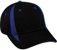 OC Sports TGS1965X Flexible Fitting Cap - Black Royal - Black Royal / 6 3/4’’ - 7 1/8’’