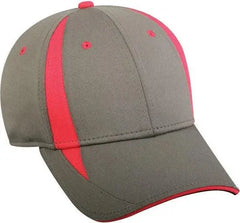 OC Sports TGS1965X Flexible Fitting Cap - Graphite Fuchsia - Dark Gray Fuchsia / 6 3/4’’ - 7 1/8’’