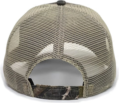 OC Sports TRU01A TrueTimber Mesh Back Cap - TrueTimber Kanati Khaki - TrueTimber Khaki / 6 7/8’’ - 7 1/2’’