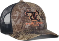 OC Sports TRU04A Canvas Camo Mesh Back Cap - Truetimber Prairie Black - Truetimber Black / OSFM