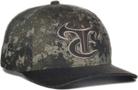 OC Sports TRU05A Canvas Camo Solid Back Cap - Truetimber Strata Dark Brown - Truetimber Brown / OSFM