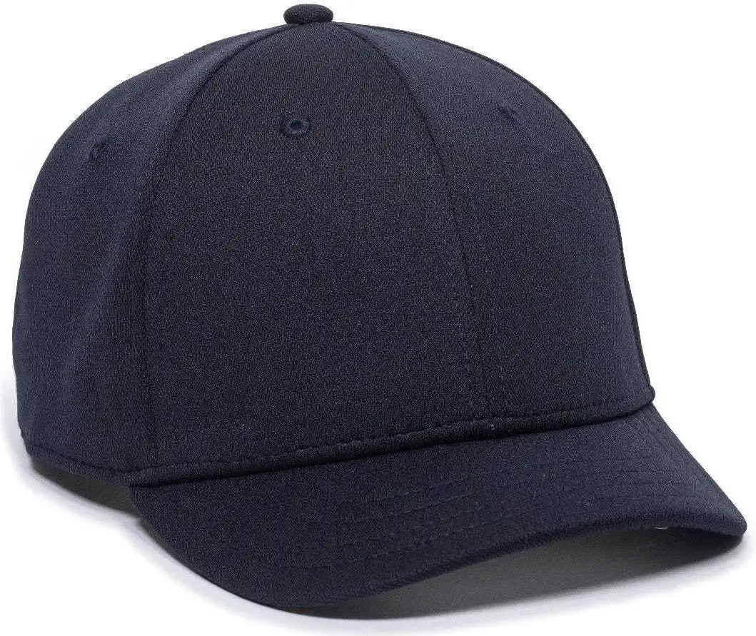 OC Sports UC-550CB Umpires Adjustable Combo Cap - Dark Navy - Navy / 6 7/8’’ - 7 1/2’’