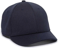 OC Sports UC-550CB Umpires Adjustable Combo Cap - Dark Navy - Navy / 6 7/8’’ - 7 1/2’’