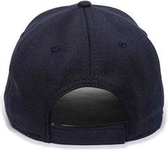 OC Sports UC-550CB Umpires Adjustable Combo Cap - Dark Navy - Navy / 6 7/8’’ - 7 1/2’’