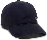 OC Sports USA-160 Low Crown Unstructured Cap -Navy - Navy / 6 7/8’’ - 7 1/2’’
