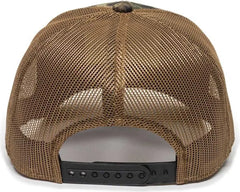 OC Sports USA-170 Polyester Camo Mesh Back Cap - Veil Camo Whitetail Brown - Veil Brown / 6 7/8’’ - 7 1/2’’