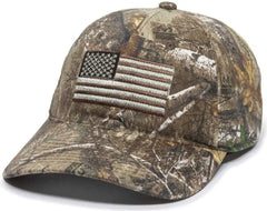 OC Sports USA-200 Adjustable Cap - Realtree Edge - Realtree Edge / 6 7/8’’ - 7 1/2’’