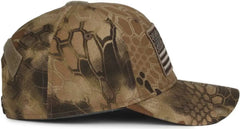 OC Sports USA-200V Adjustable No Button Cap - Kryptek Highlander - Kryptek / 6 7/8’’ - 7 1/2’’