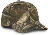 OC Sports USA-350 Adjustable Cap - Realtree APX - Realtree Khaki / OSFM
