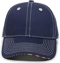 OC Sports USA-800 Adjustable Cap - Navy - Navy / 6 7/8’’ - 7 1/2’’
