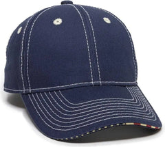 OC Sports USA-800 Adjustable Cap - Navy - Navy / 6 7/8’’ - 7 1/2’’